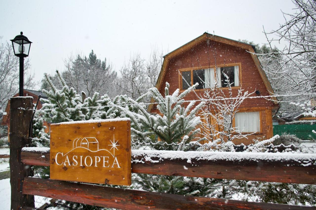 Cabanas Casiopea Lago Puelo Esterno foto